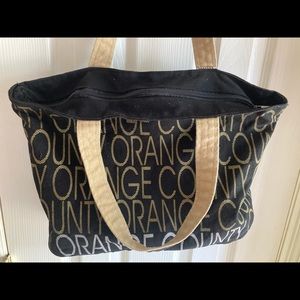Robin-Ruth Black Canvas Bag